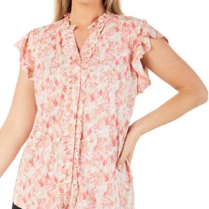 Women's Floral Print Top ature