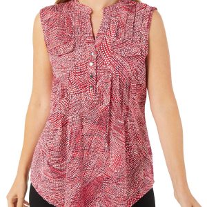 Women's Printed Sleeveless Top
