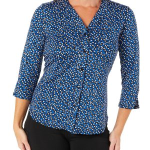 Women's Spot Print Top
