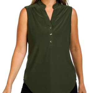 Women's Sleeveless Solid Top