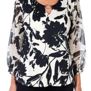 Women's Floral Print Top