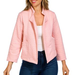 Women's Petite Open Front Jacket