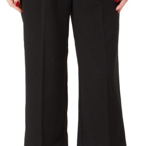 Women's Petite Solid Culotte Pants