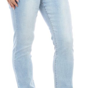 Women's Petite Light Wash Jeans