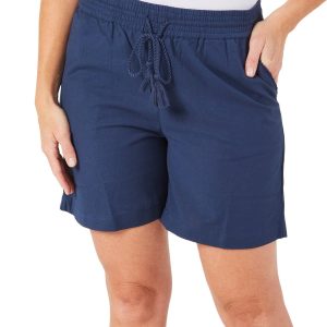 Women's Petite Solid Shorts