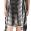 Women's Sleeveless Stripe Print Dress
