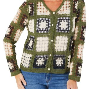 Women's Crochet Cardigan