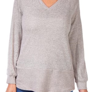 Women's Long Sleeve Solid Top
