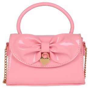 Bow Top Handle Crossbody