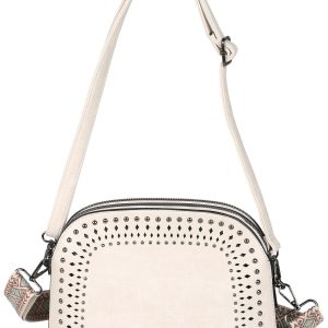 Perforated Dome Crossbody