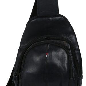 Genuine Leather Sling Backpack