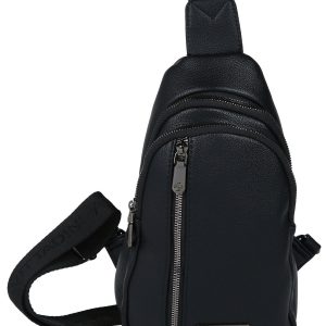 Faux Leather Sling Bag