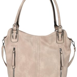 Faux Leather Satchel