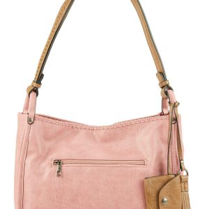 Faux Leather Satchel