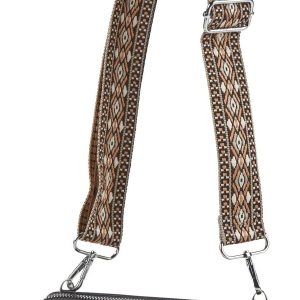 Guitar Strap Faux Leather Crossbody Bag