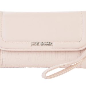 Boxy Embossed Wrist Wallet