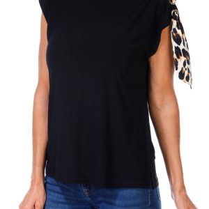 Women's Sleeveless Lace Up Sleeve Top