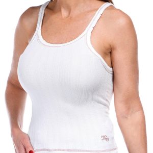 Women's Solid Sleeveless Ribbed Tank