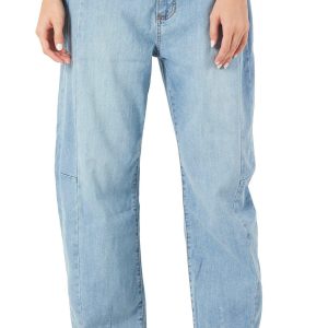 Women's Darted Barrel Jeans