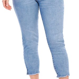 Women's Solid Denim Capris