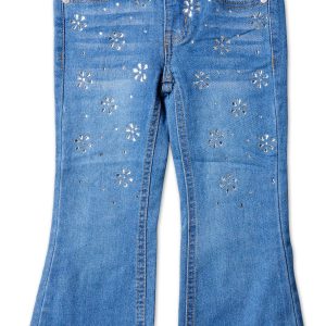 Little Girls Embellished Jeans