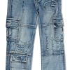 Little Boys Cargo Denim Jeans