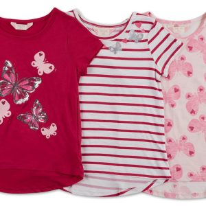 Girls 3 Pk Tops