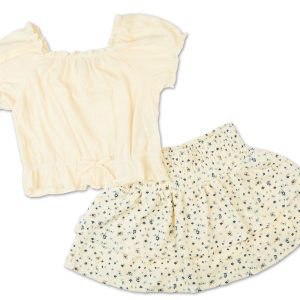 Girls 2 Pc Skirt Set