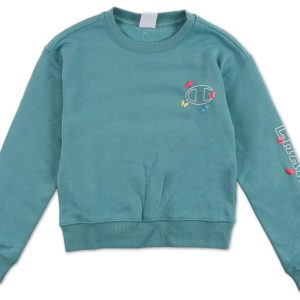 Girls Active Logo Sweatshirt