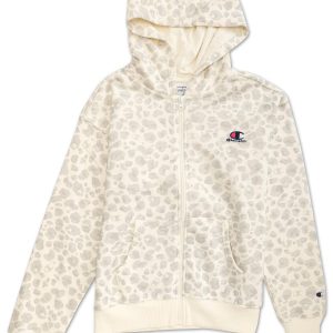 Girls Active Animal Print Hoodie