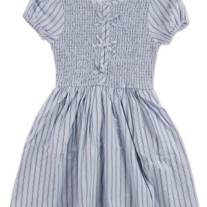 Girls Stripe Print Dress