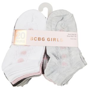 Girls 20 Pk Socks