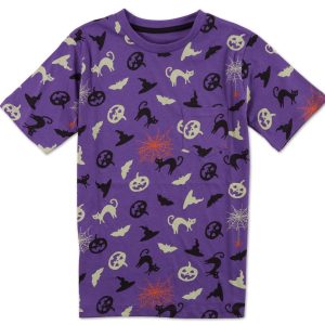 Boys Halloween Print Graphic Tee