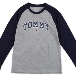 Boys Logo Henley Top