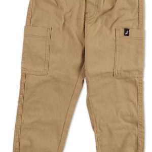 Boys Solid Cargo Joggers