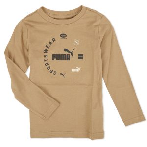 Little Boys Active Long Sleeve Tee