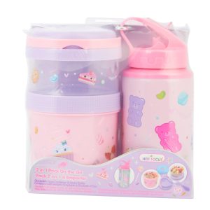 2 in 1 Pk On The GO Storage Container Set