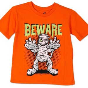 Little Boys Halloween Graphic Tee