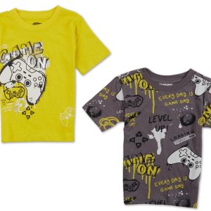 Little Boys 2 Pk Graphic Tees