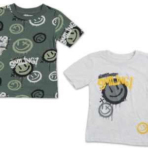 Little Boys 2 Pc Graphic Tees