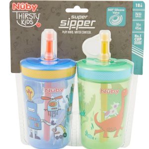 2 Pk Supper Sipper Water Canteens