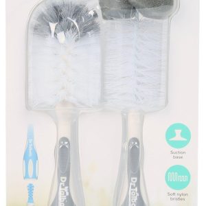 2 Pk Bottle & Nipple Brush