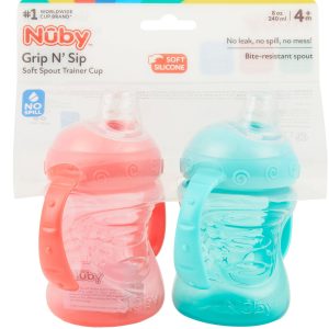 2 Pk Grip & Sip Trainer Cups