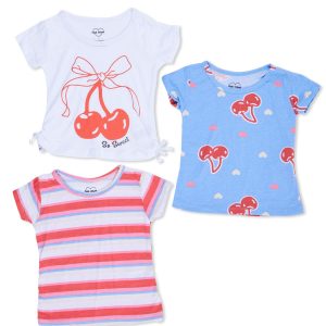 Toddler Girls 3 Pk Tops