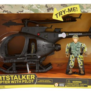 2 Pc Helicopter and Pilot Set