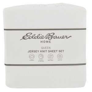 Queen Size 4 Pc Jersey Knit Sheet Set