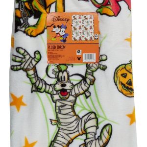50x60 in Disney Classic Character Halloween Plush Throw