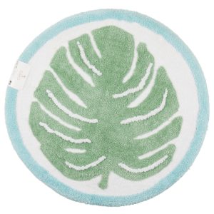 28 in Palm Leaf Bath Rug