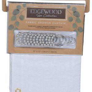 12 Pc Roller Ball & Shower Curtain Set