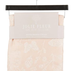 70x72 Butterfly Woven Shower Curtain